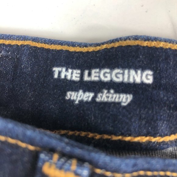 AG Adriano Goldschmied Jean Women 24 Regular The Legging Super Skinny Blue Denim - Picture 7 of 16